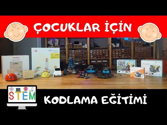 Çocuklar İçin Kodlama - Robotik Kodlama Nasıl Öğrenilir? Stem Eğitimi Malzemeleri