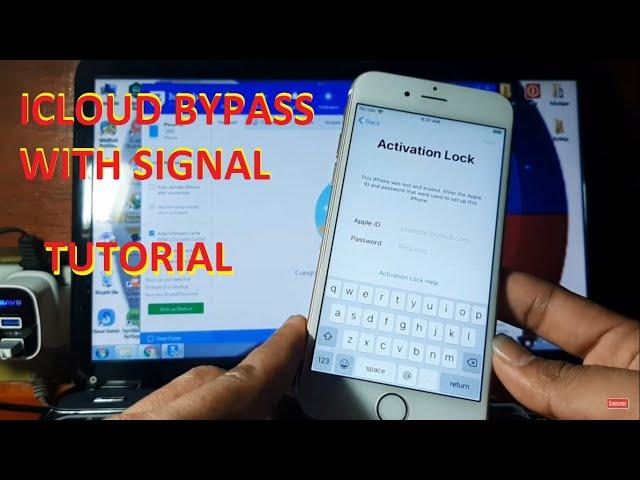 iphone 6s bypass icloud with signal (fix error on silver v4 tool.)