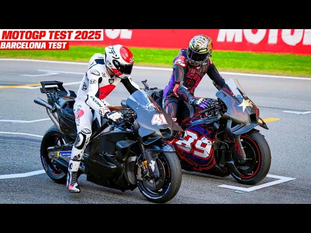 MotoGP Test 2025 - MotoGP Test #barcelonatestmotogp