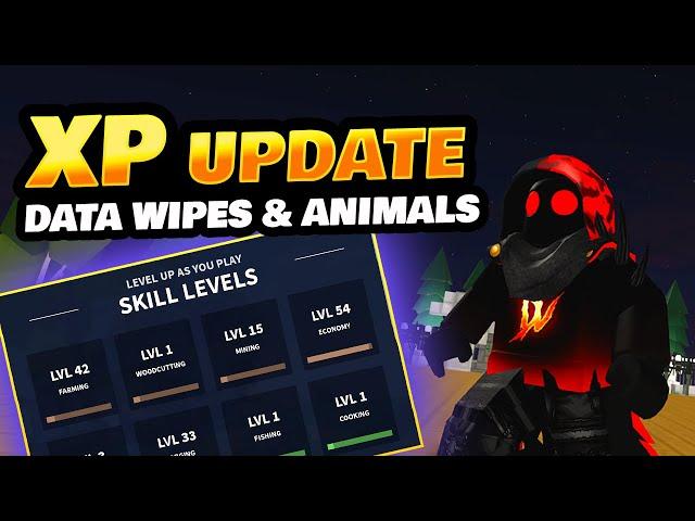 XP Update, Data Wipes, New Animals and More in Roblox Islands!