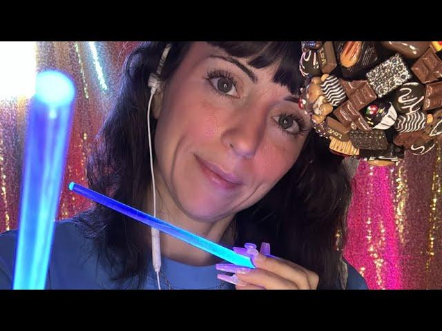 ASMR nail tapping scratching tingly triggers and Bible reading