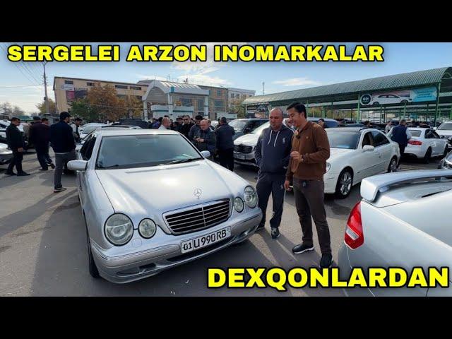 SERGELI MASHINA BOZORI 2024 INOMARKALAR HAMYONBOPLARI DEXQON QATORI