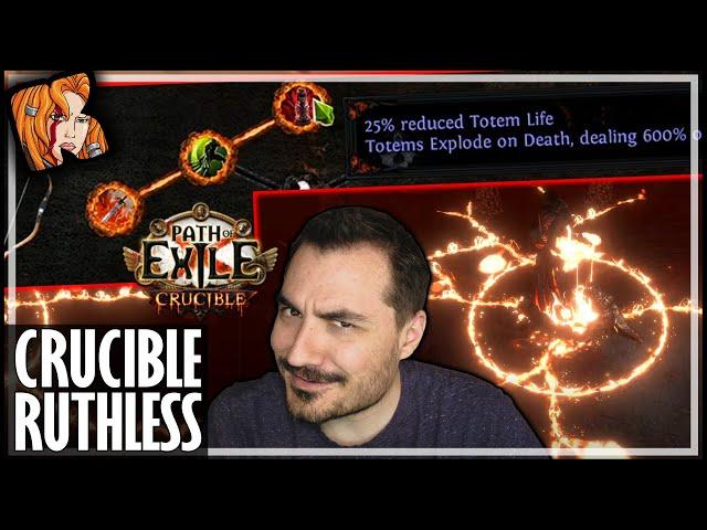 MY 3.21 RUTHLESS ADVENTURE! - Path of Exile Crucible