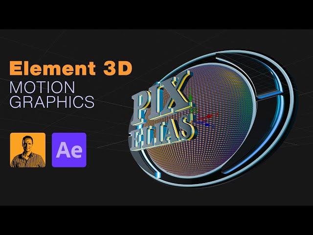 Motion Graphics After Effects Element 3D Plugin, Create Stunning Animations