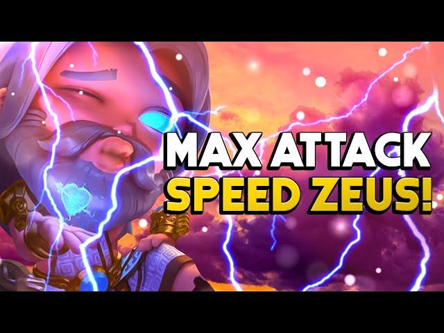 Max Attack Speed Zeus Slaps SO Hard In The Jungle! - Smite