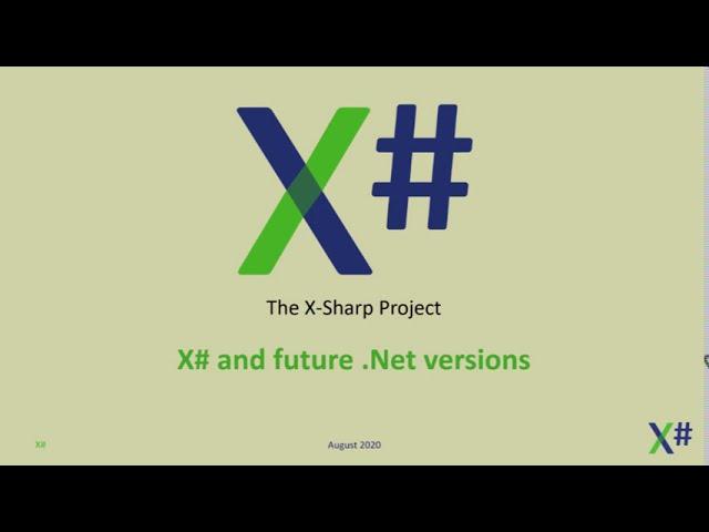 Beginner Level: X# and future .Net versions