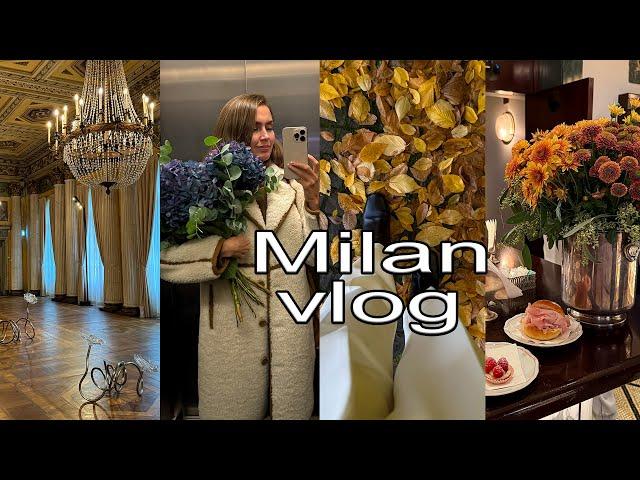 SHOPPING VLOG FROM MILAN. CHOOSING A COAT, GOLDEN AUTUMN IN ITALY, NEW YEAR DECOR FOR THE HOUSE