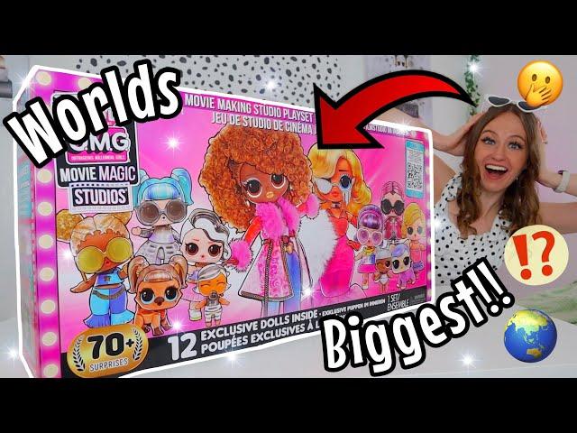 UNBOXING THE *WORLDS BIGGEST* MYSTERY TOY TO EXIST!!!⁉️L.O.L 3D MOVIE MAGIC STUDIOS (70+ BOXES!!🫢)