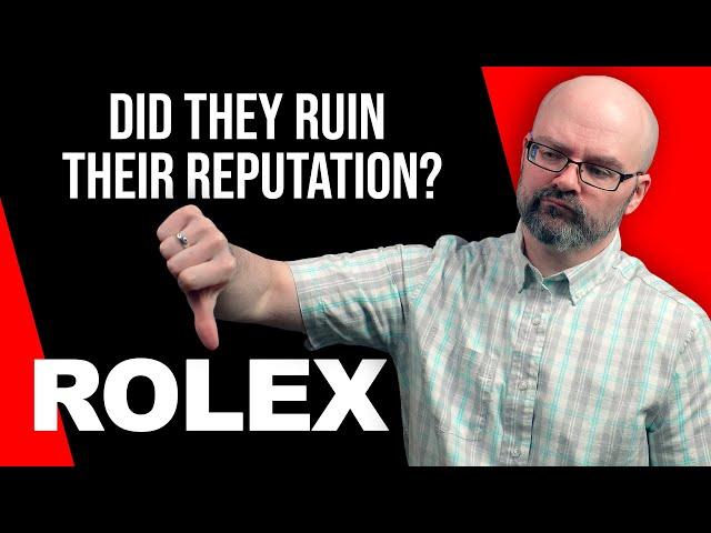 Did ROLEX Ruin Their Reputation? Buying Luxury Watches is DUMB and a WASTE of Money! Viewer Comments