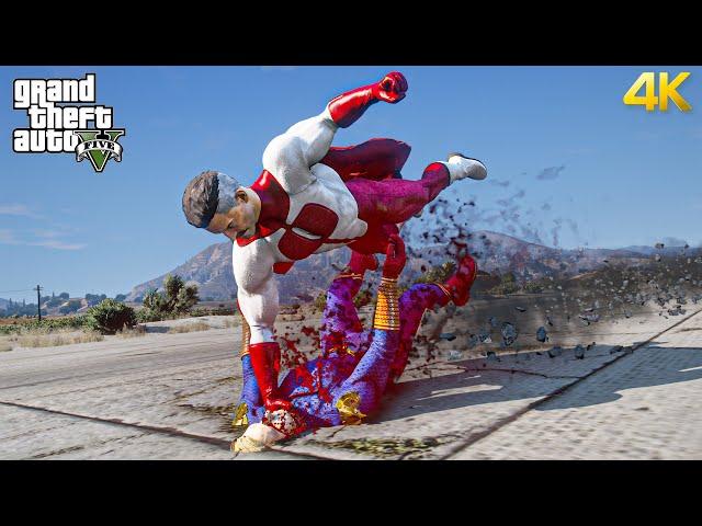 GTA 5 - Omni-Man VS Homelander