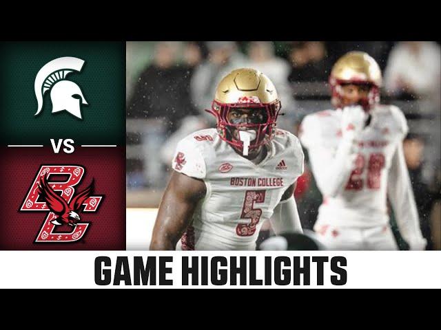 Michigan State vs. Boston College Game Highlights | 2024 ACC Football