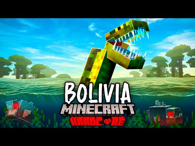 I Survived 100 Days in BOLIVIA in Hardcore Minecraft!