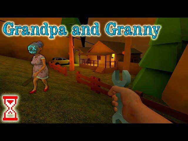 Прохождение второй Хэллоуинской главы | Grandpa And Granny Escape House