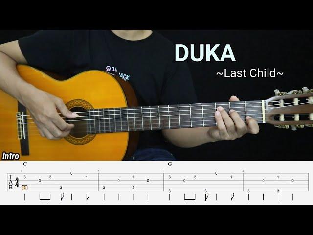 DUKA - Last Child - Fingerstyle Guitar Tutorial + TAB & Lyrics