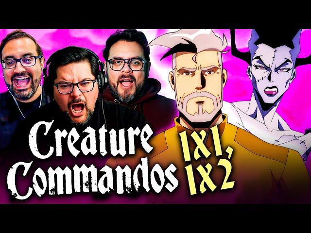 CREATURE COMMANDOS EPISODE 1 & 2 REACTION! 1x1, 1x2 Breakdown & Review | DC Studios • James Gunn