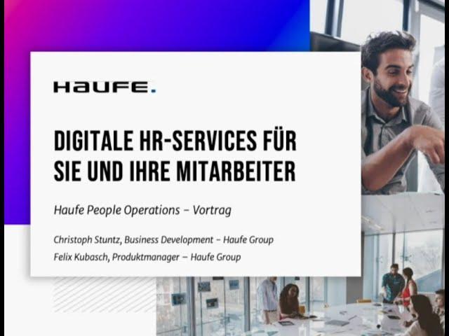 HR Software für digitale Personalakten, HR-Services & HR-Prozesse | Haufe