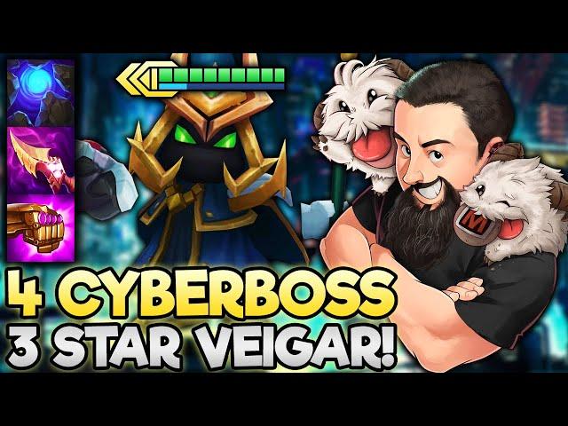 3 Star Veigar - One-Shot into More One-Shots!! | TFT Cyber City | Teamfight Tactics