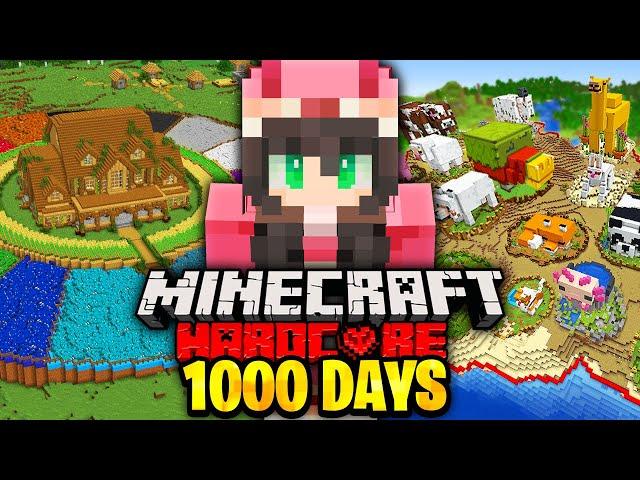 I Survived 1000 Days in Minecraft Hardcore!