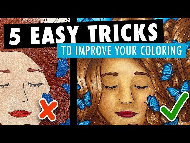 5 EASY TIPS to Instantly Improve Your Adult Coloring Pages