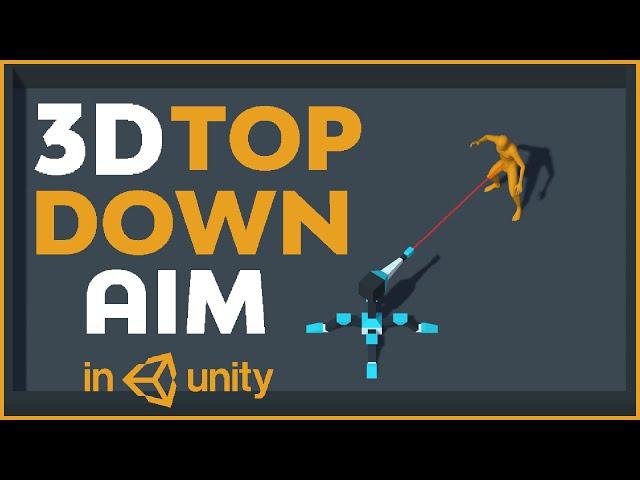 Aiming in a 3D Top-Down Game in 3 Minutes - Unity Tutorial