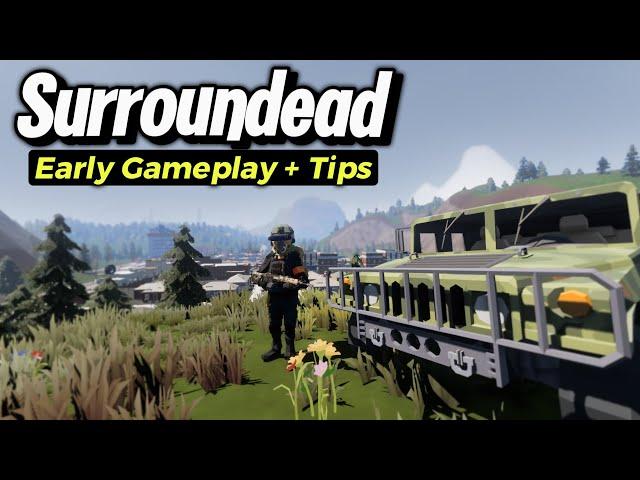 SurrounDead: Early-Game tips and tricks! [Zombie Survival]