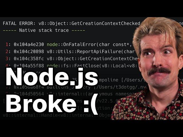 How Node.js v22.5.0 Broke (Almost) Every Package