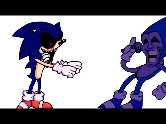 Sonic.exe meets Majin Sonic and then Majin Sonic meets Lord X (what)