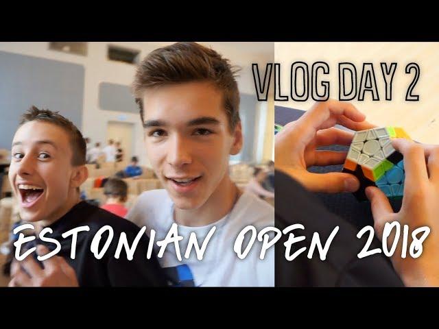 Estonian Open 2018 Cubing Competition ◊ VLOG Day 2