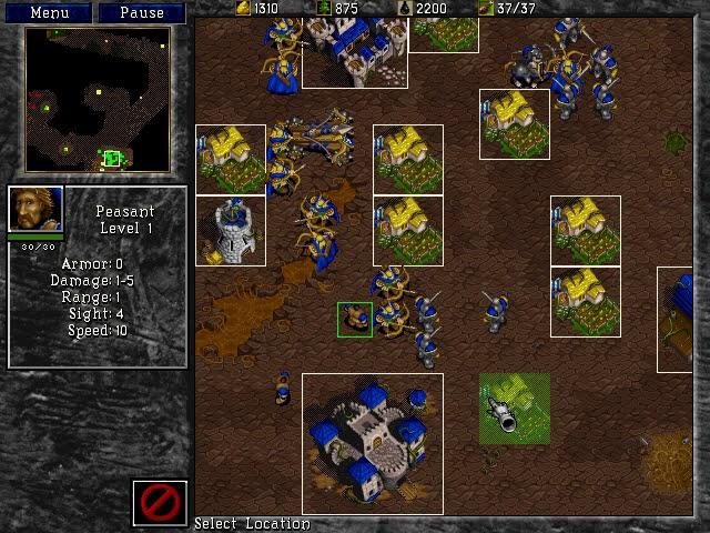 Warcraft 2: Beyond the Dark Portal - Human Campaign Gameplay - Mission 4