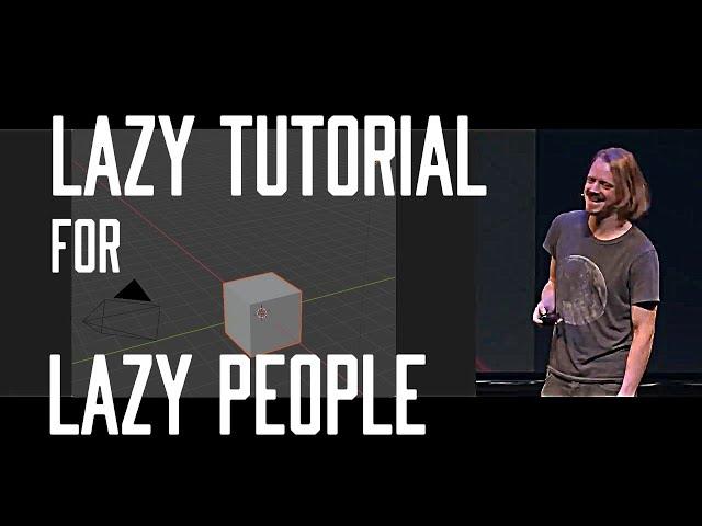 Simply The Best Blender Lazy Tutorial Ever