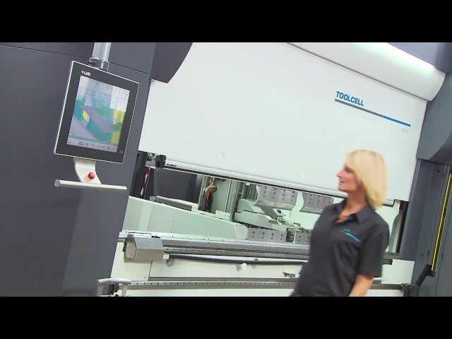 LVD's Toolcell Press Brake with integrated automated tool changing system