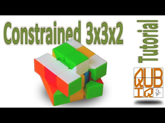 Constrained 3x3x2 easy to solve | Tutorial english