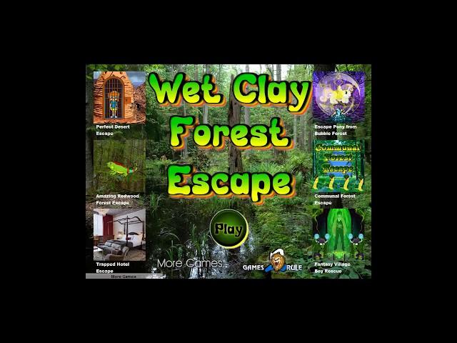 Wet Clay Forest Escape video walkthrough | Games2rule