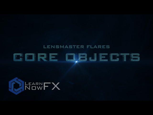 Getting Started With the Core Objects in LensMaster Flares in Davinci Resolve