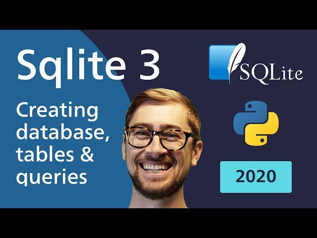 Sqlite 3 Python Tutorial in 5 minutes - Creating Database, Tables and Querying [2020]