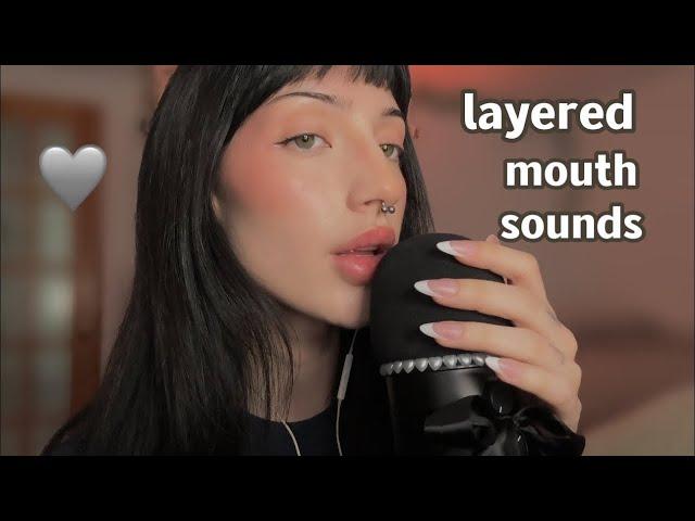 ASMR ⋆୨୧˚ 30 min of layered mouth sounds (no talking)