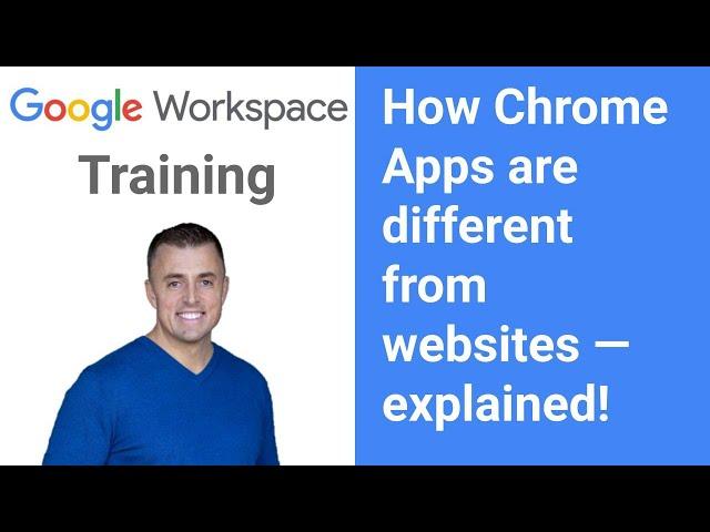How Chrome Apps are different from websites — explained!
