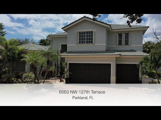 6563 NW 127th Terrace Parkland, FL  Heron Bay