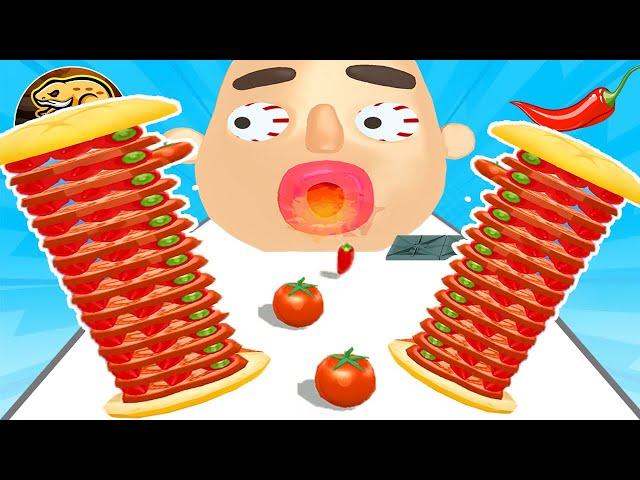 Super Sandwich Runner Gameplay Mobile Gameplay Walkthrough Android Level Up Runner ⭐1234567890