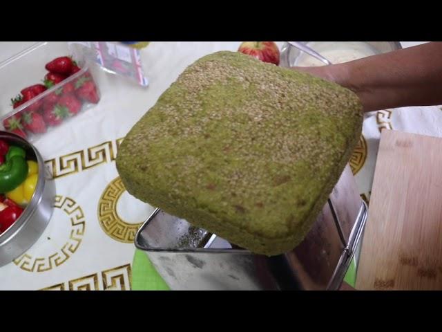 Green Vegetable Cake Tutorial