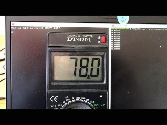 ESP8266 simple deepsleep mode. Current measurements