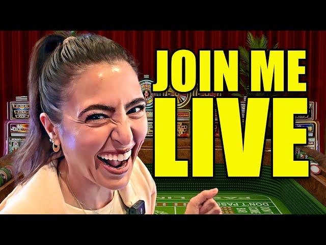  Roll With It LIVE Craps Wizardry On LuckyLand!