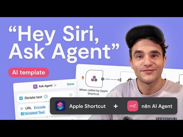 Control Your Own AI Agent with Siri! Easy iPhone Setup with n8n