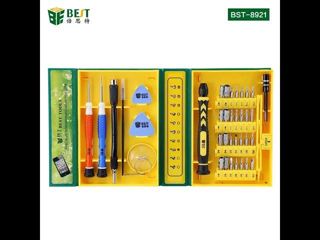 Kit Herramientas Desarmador Profesional Reparacion 38 En 1 | Best BST-8921 | Slim Company