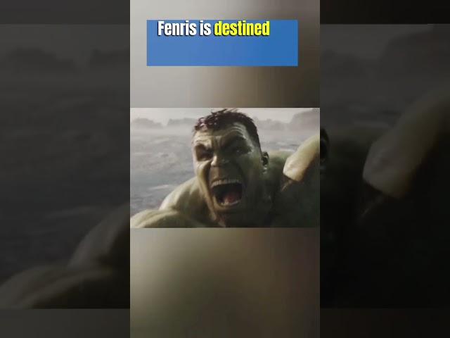 How Did Fenrir Cut Through Hulk's Skin in Thor: Ragnarok?#shorts