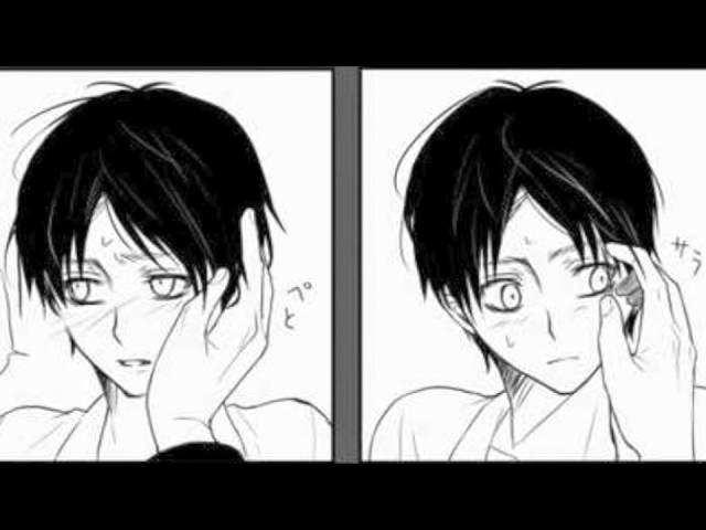 Rivaille x Eren - Doujinshi german/deutsch (Original: つばさなくばけもの)