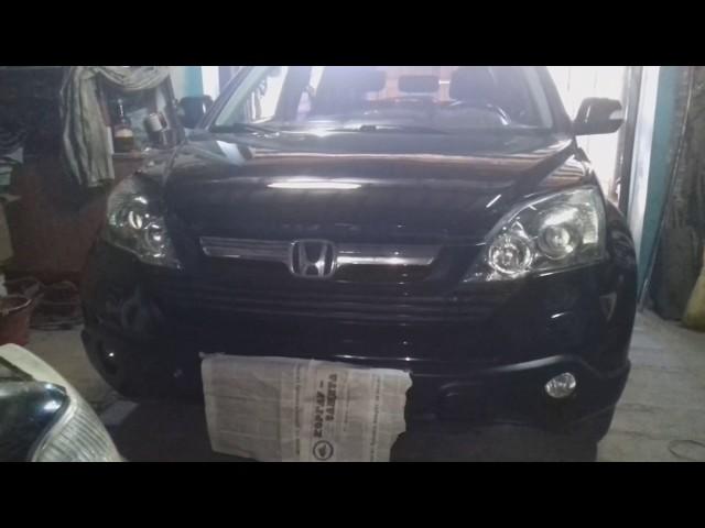 Honda CR-V  2006г . Чистка дроссельной заслонки .