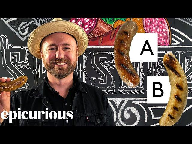 Sausage Expert Guesses Cheap vs Expensive Sausage | Price Points | Epicurious