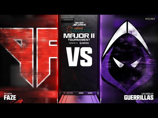 @AtlantaFaZe vs @LAGuerrillas | Major II Qualifiers | Week 5 Day 3