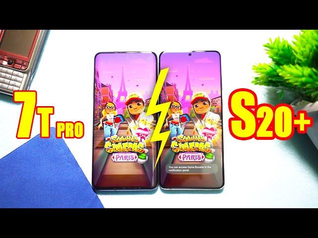 GALAXY S20+ PLUS vs ONEPLUS 7T PRO Speed Test! BIG DISAPPOINTMENT!!